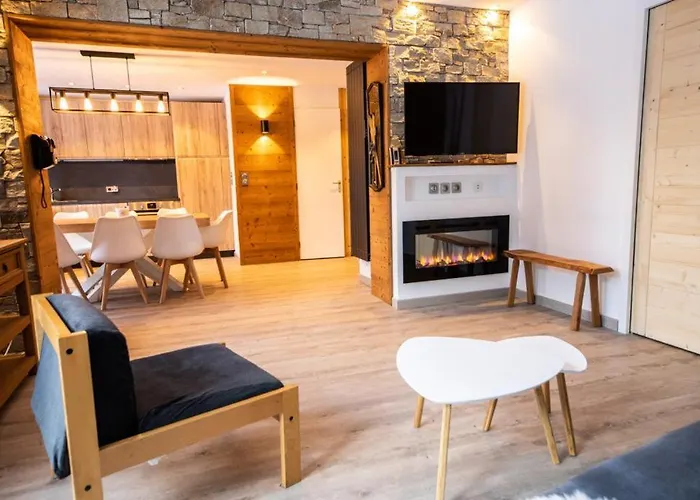 Superbe Vue, Acces Skis Aux Pieds, Tres Agreable Apartmán *