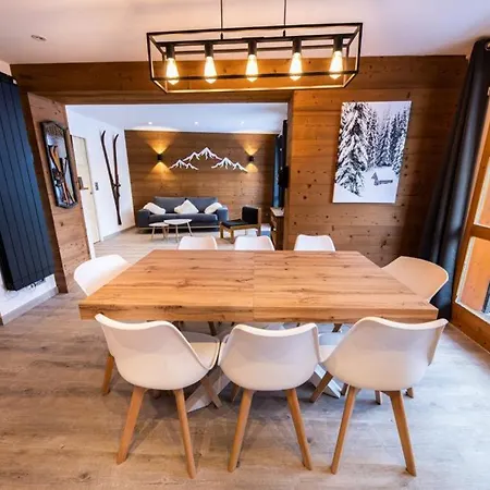 公寓 Superbe Vue, Acces Skis Aux Pieds, Tres Agreable